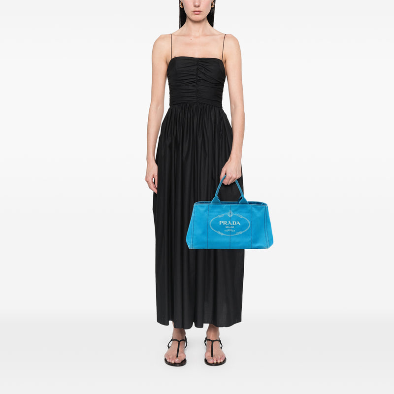 Large Canvas Canapa Logo Satchel - Image 6