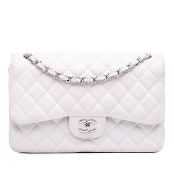 Jumbo Classic Caviar Double Flap - Image 1