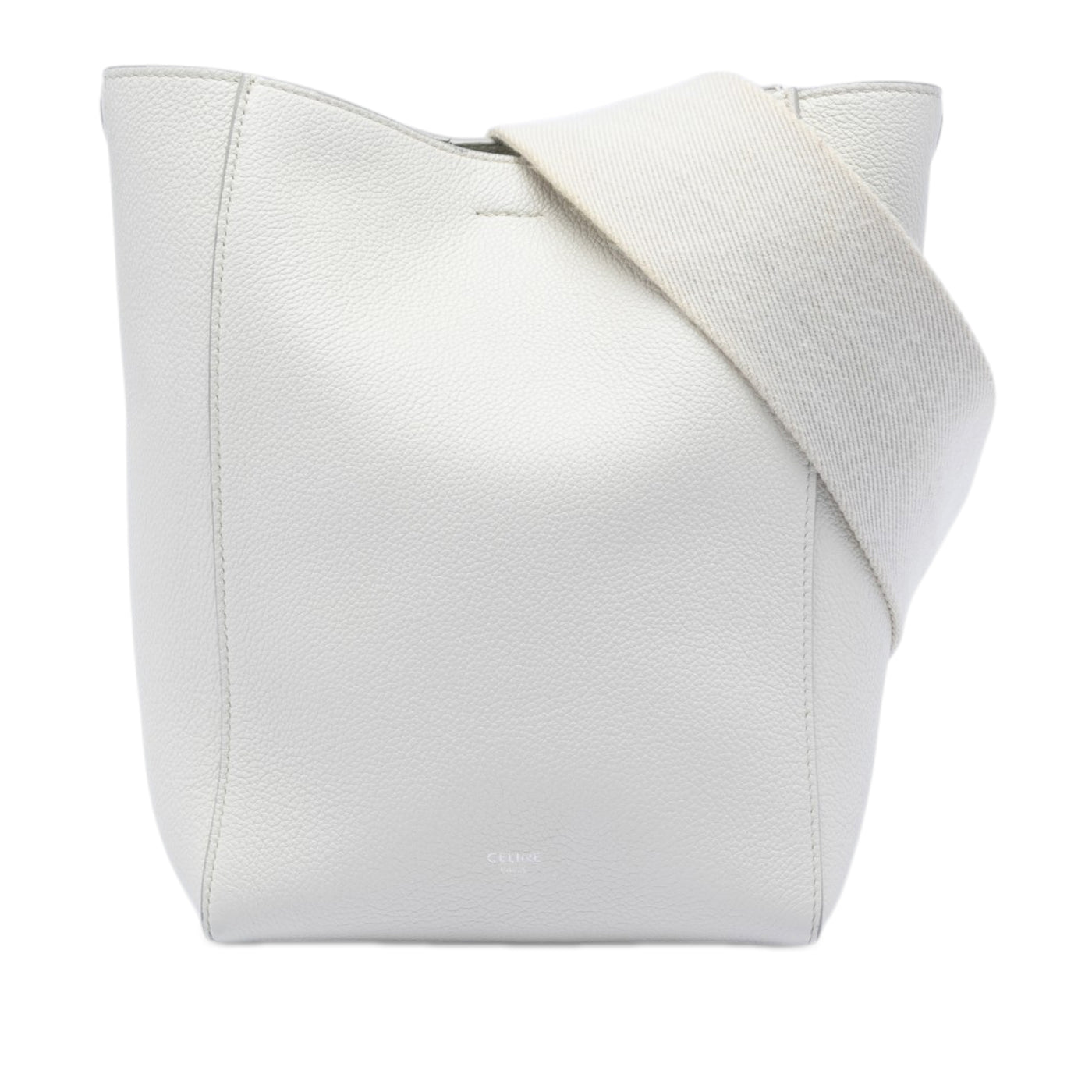 Small Soft Grained Calfskin Seau Sangle Bucket Bag - Image 1