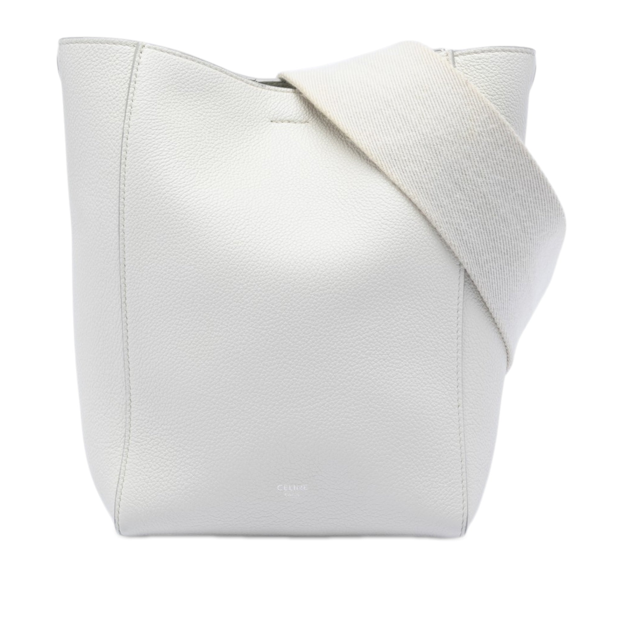 Small Soft Grained Calfskin Seau Sangle Bucket Bag - Image 1