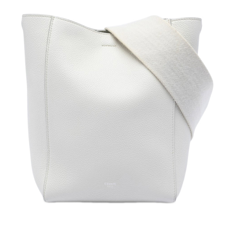 Small Soft Grained Calfskin Seau Sangle Bucket Bag
