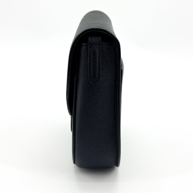 Celine Trotteur Calfskin Black Leather Bag