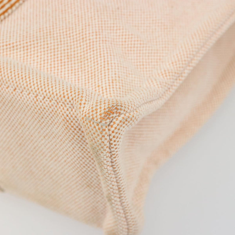 Hermes Fourre Tout Toile Orange Canvas Bag