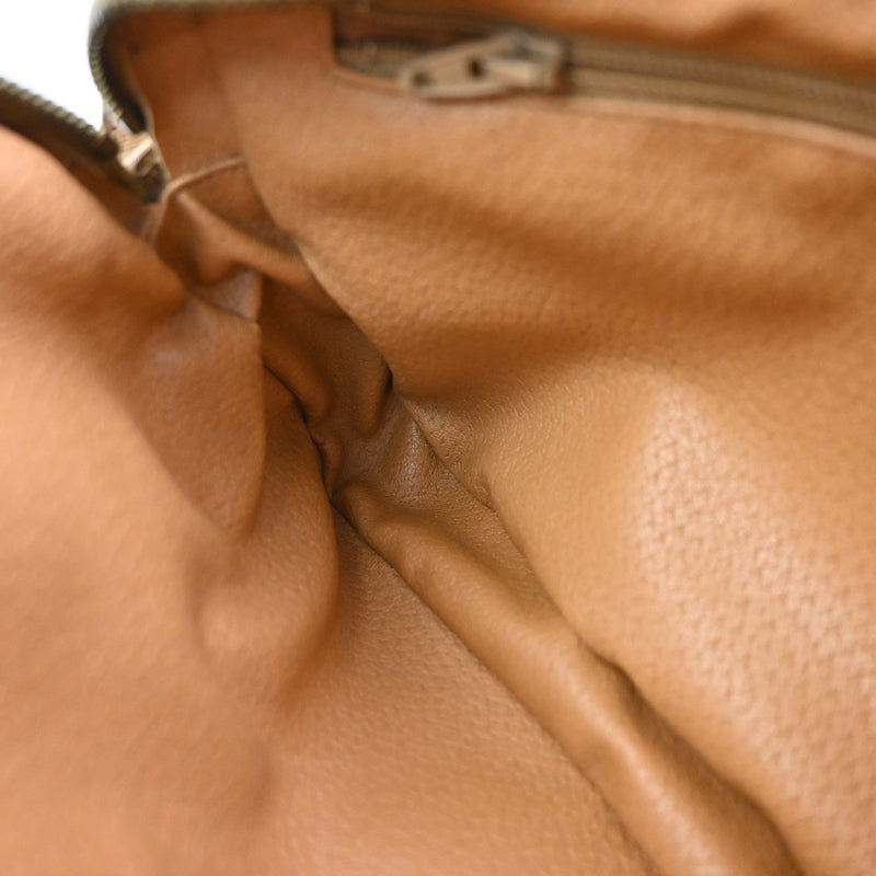 Celine Macadam Leather Brown Pvc Bag