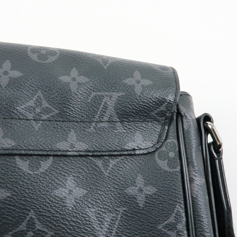 Louis Vuitton District Messenger Monogram Eclipse Canvas Gray