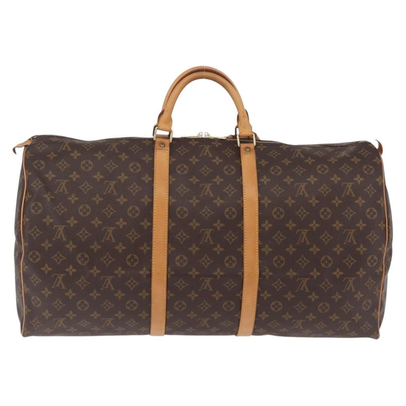 Louis Vuitton Keepall Monogram Canvas Brown Bag