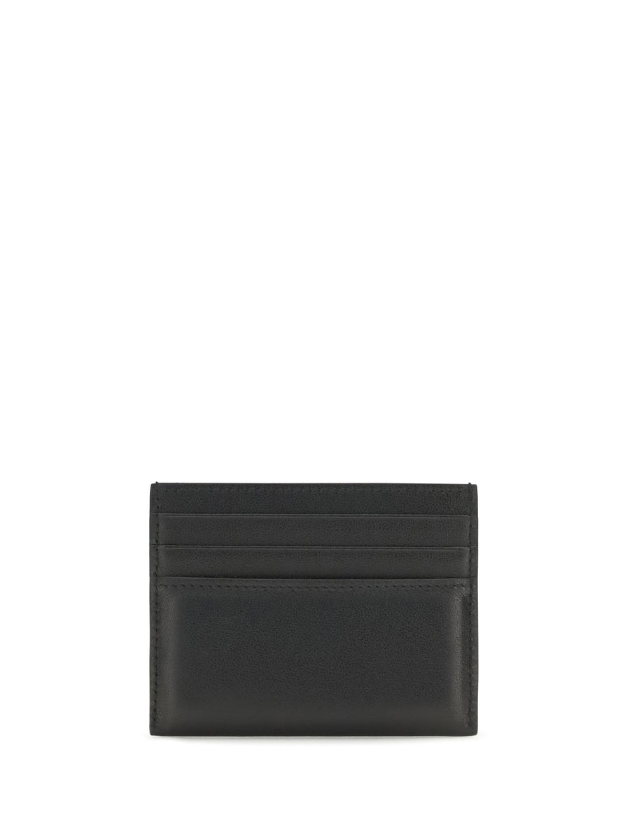 Givenchy Antigona Card Case — Black Calf Leather Cases