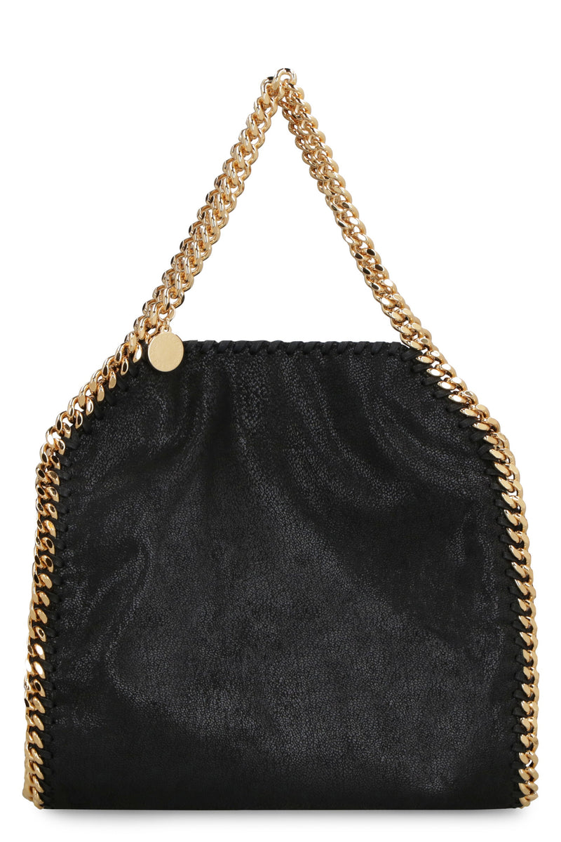 Stella Mccartney Falabella Shoulder Bag — Black Polyester