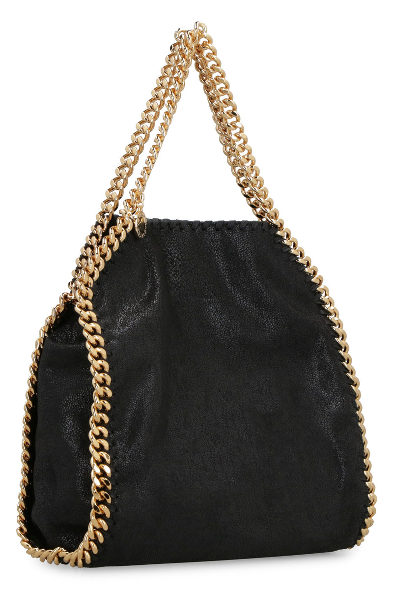 Stella Mccartney Falabella Shoulder Bag — Black Polyester