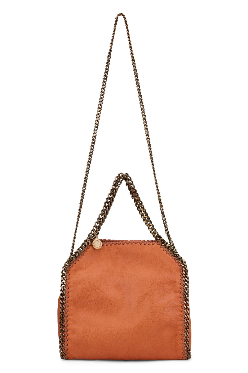 Stella Mccartney Falabella Shoulder Bag — Orange Polyester