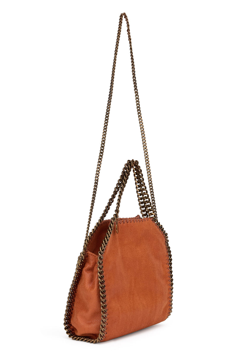 Stella Mccartney Falabella Shoulder Bag — Orange Polyester