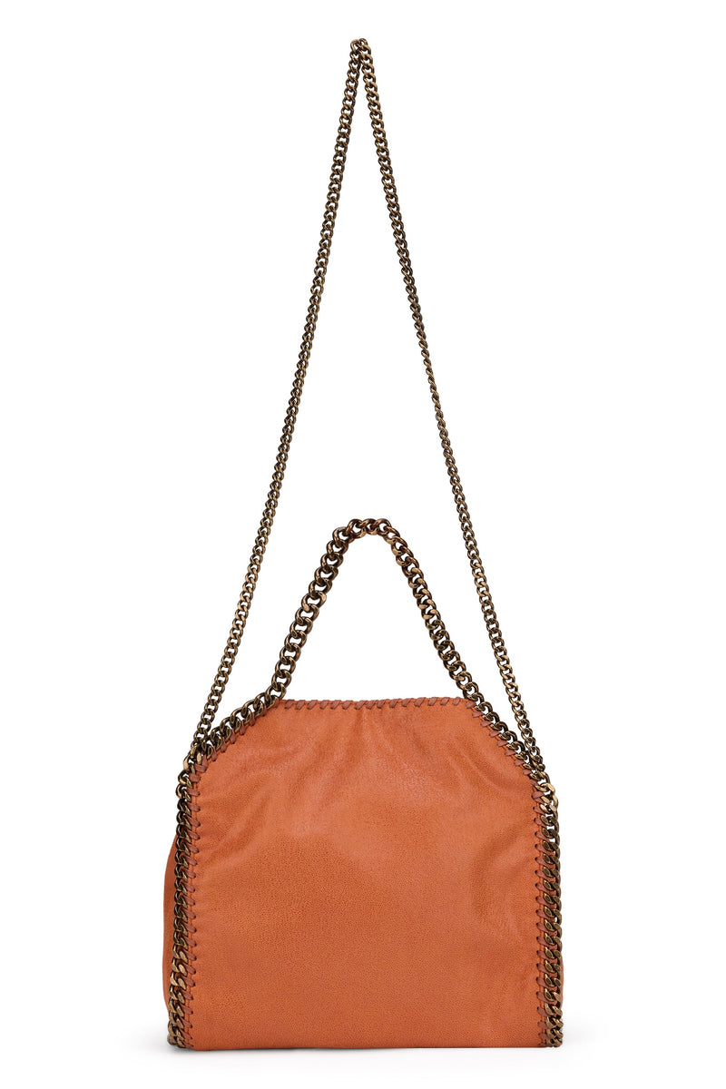 Stella Mccartney Falabella Shoulder Bag — Orange Polyester