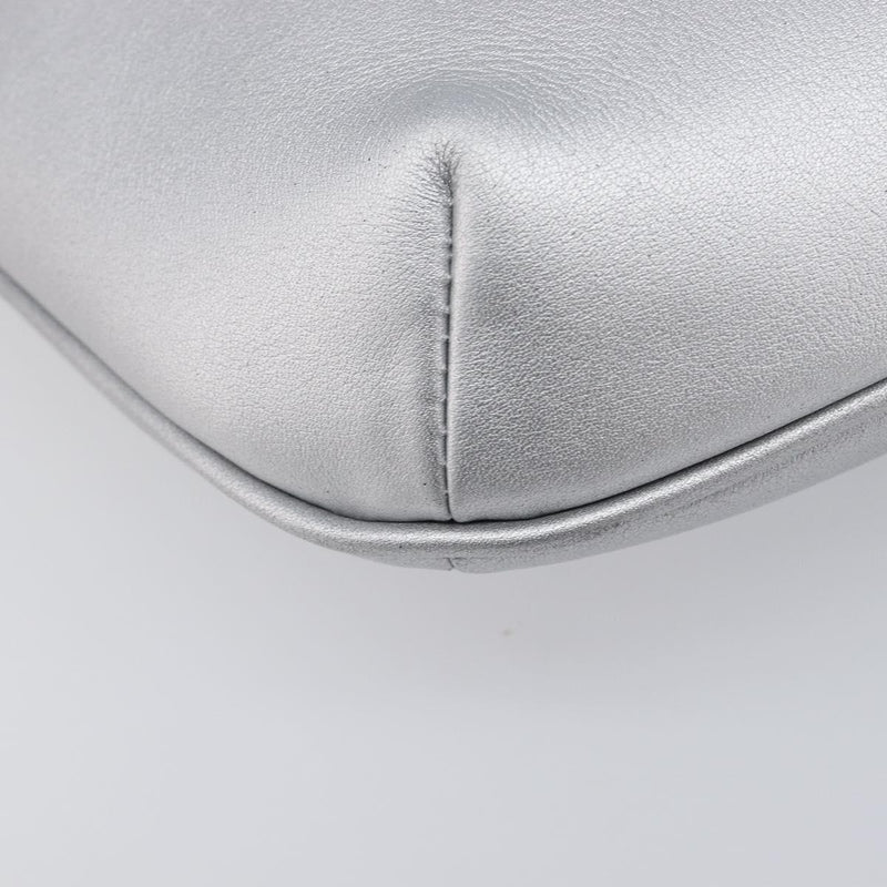 Balenciaga Mary Kate Sling Leather Silver Bag