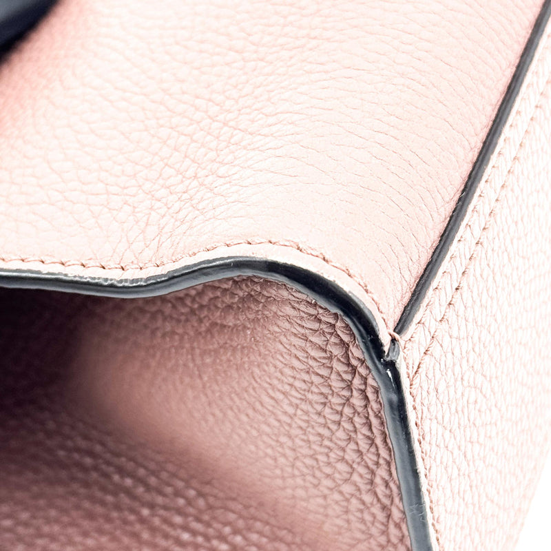 Gucci Gg Marmont Top Handle Leather Pink Bag