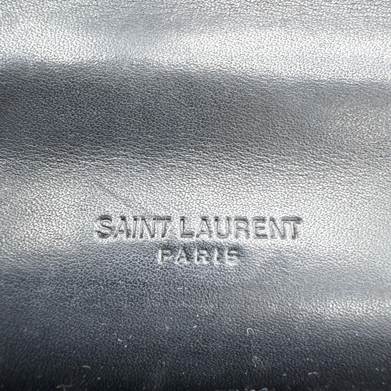 Saint Laurent Kaia Leather Black Bag