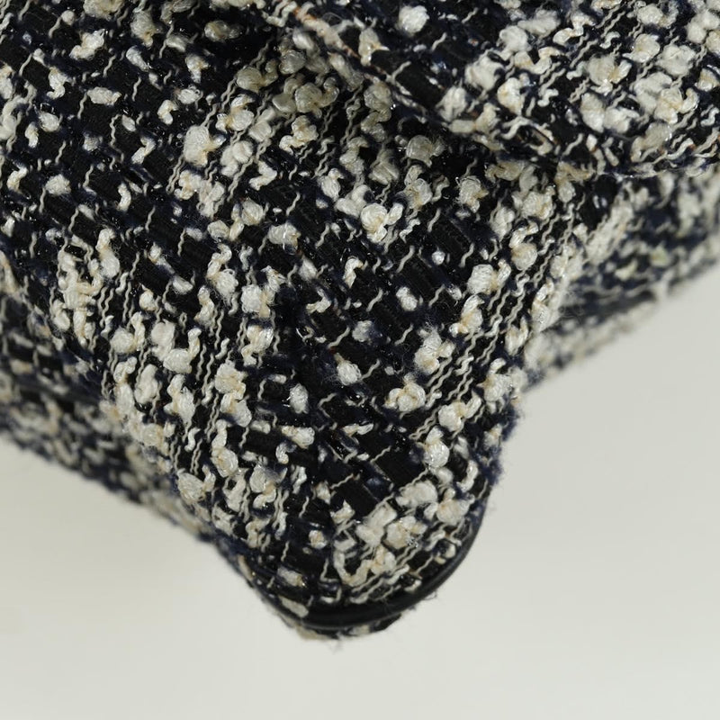Chanel Camellia Messenger Tweed Black
