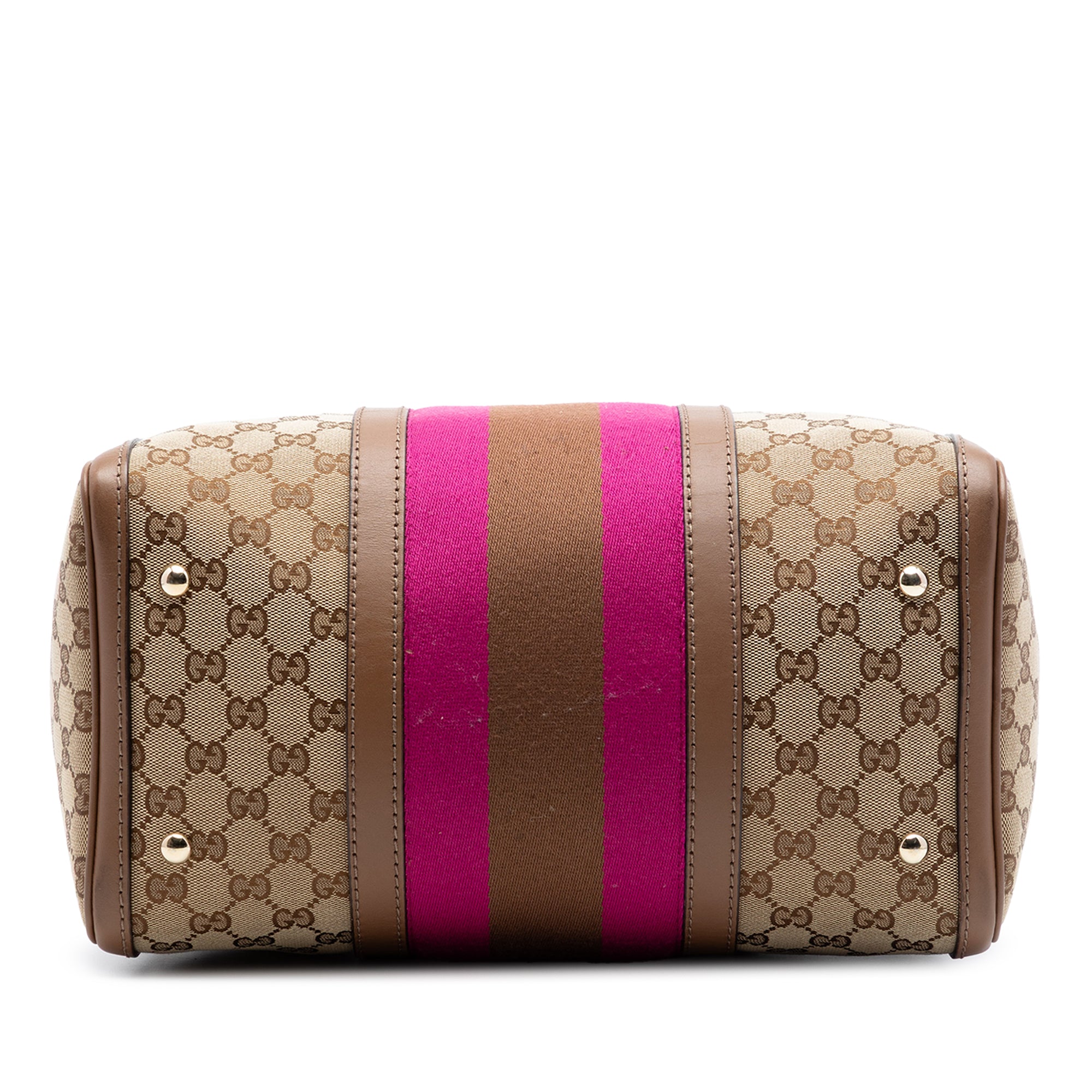 Medium GG Canvas Web Joy Boston Bag - Image 3