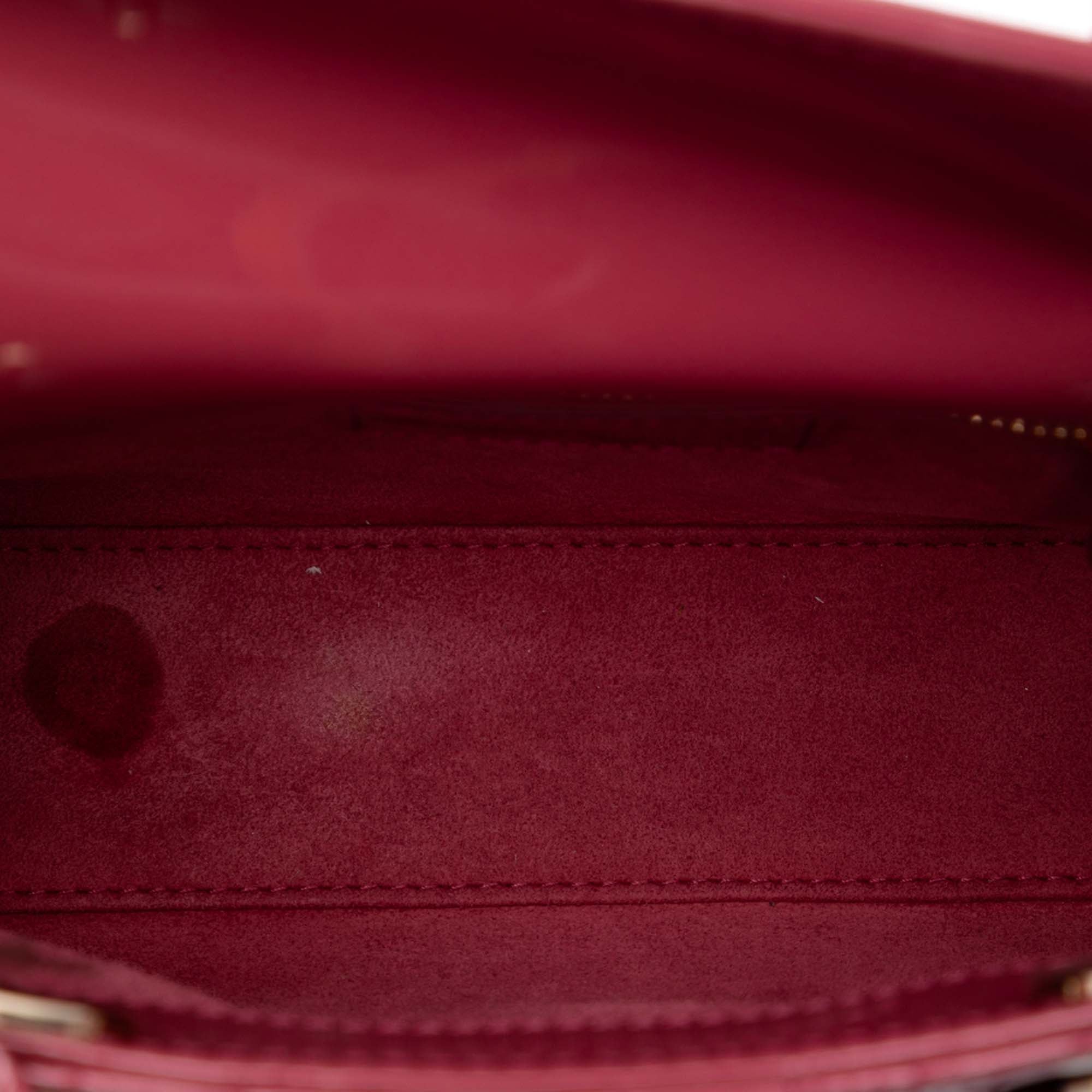 Mini Patent Cannage Lady Dior - Image 4