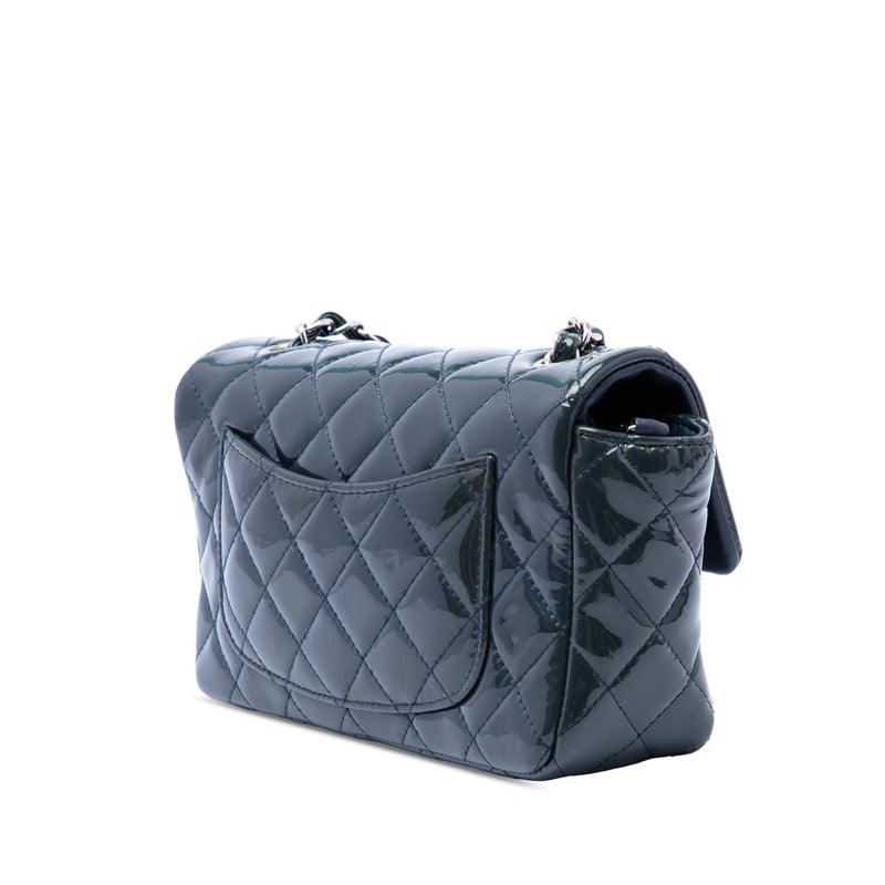 Mini Rectangular Classic Patent Single Flap - Image 2