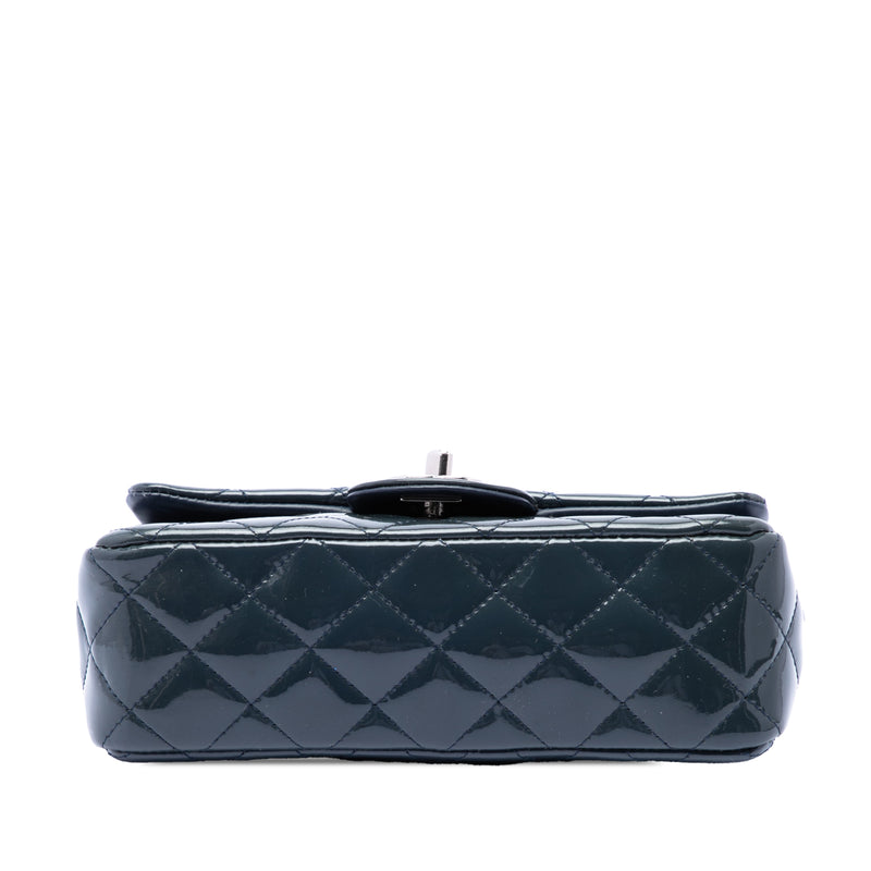 Mini Rectangular Classic Patent Single Flap - Image 3