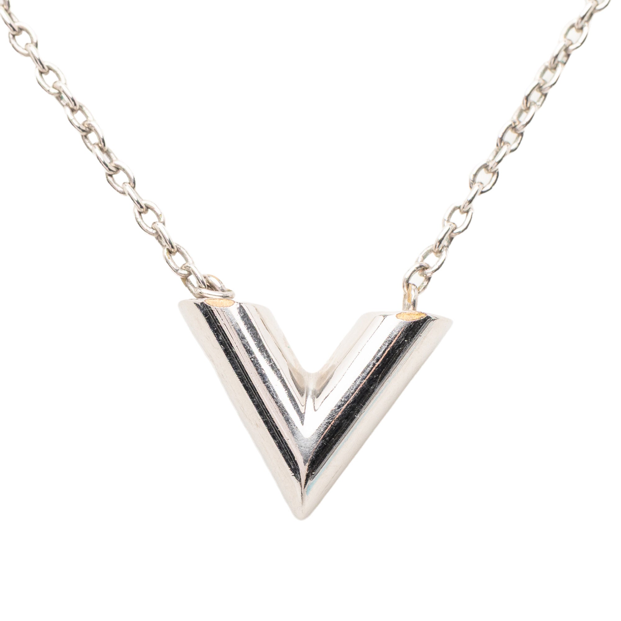 Brass Essential V Supple Necklace - Image 3