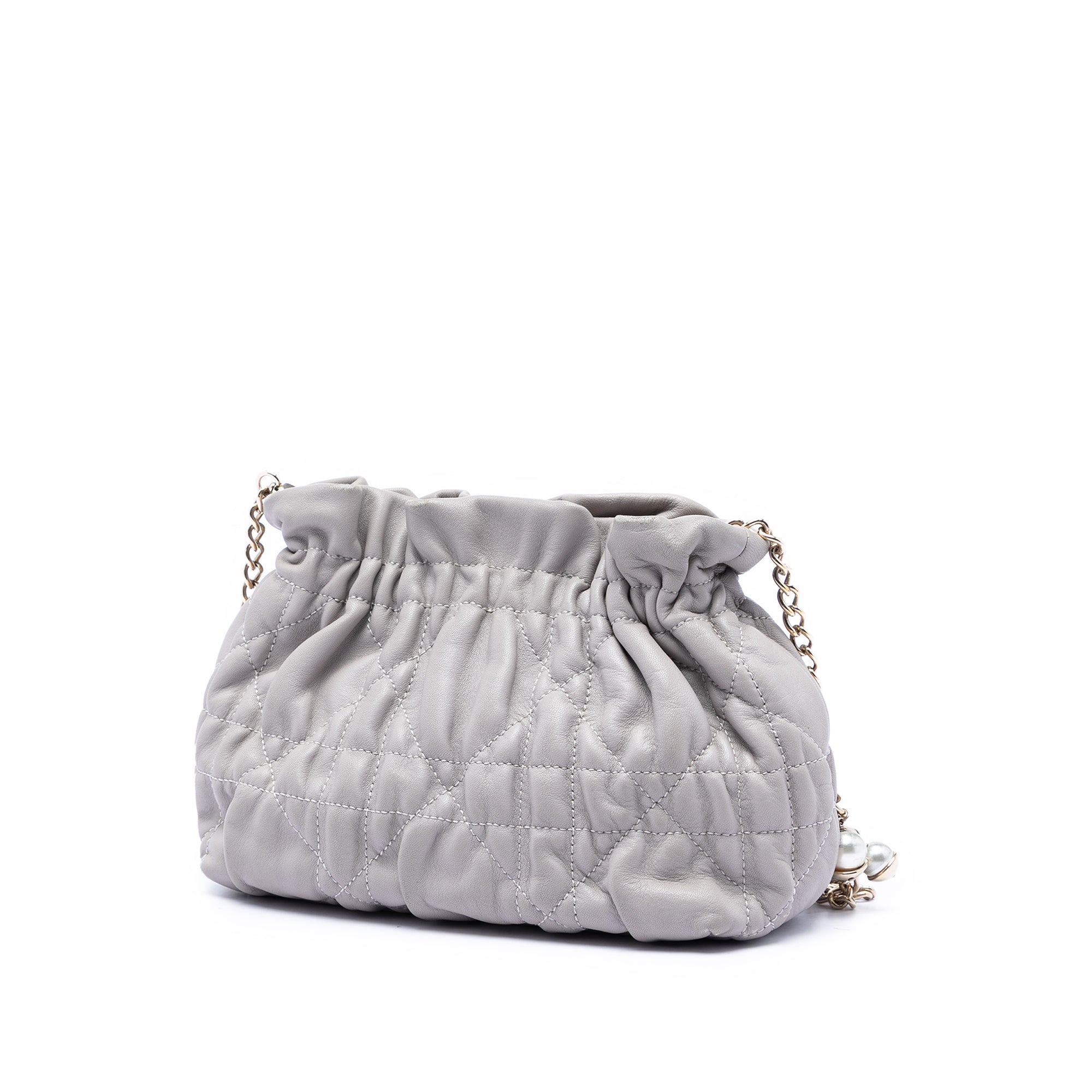 Mini Lambskin Cannage Gaufre Delices Bag - Image 2