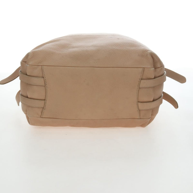 Prada Tote Leather Beige