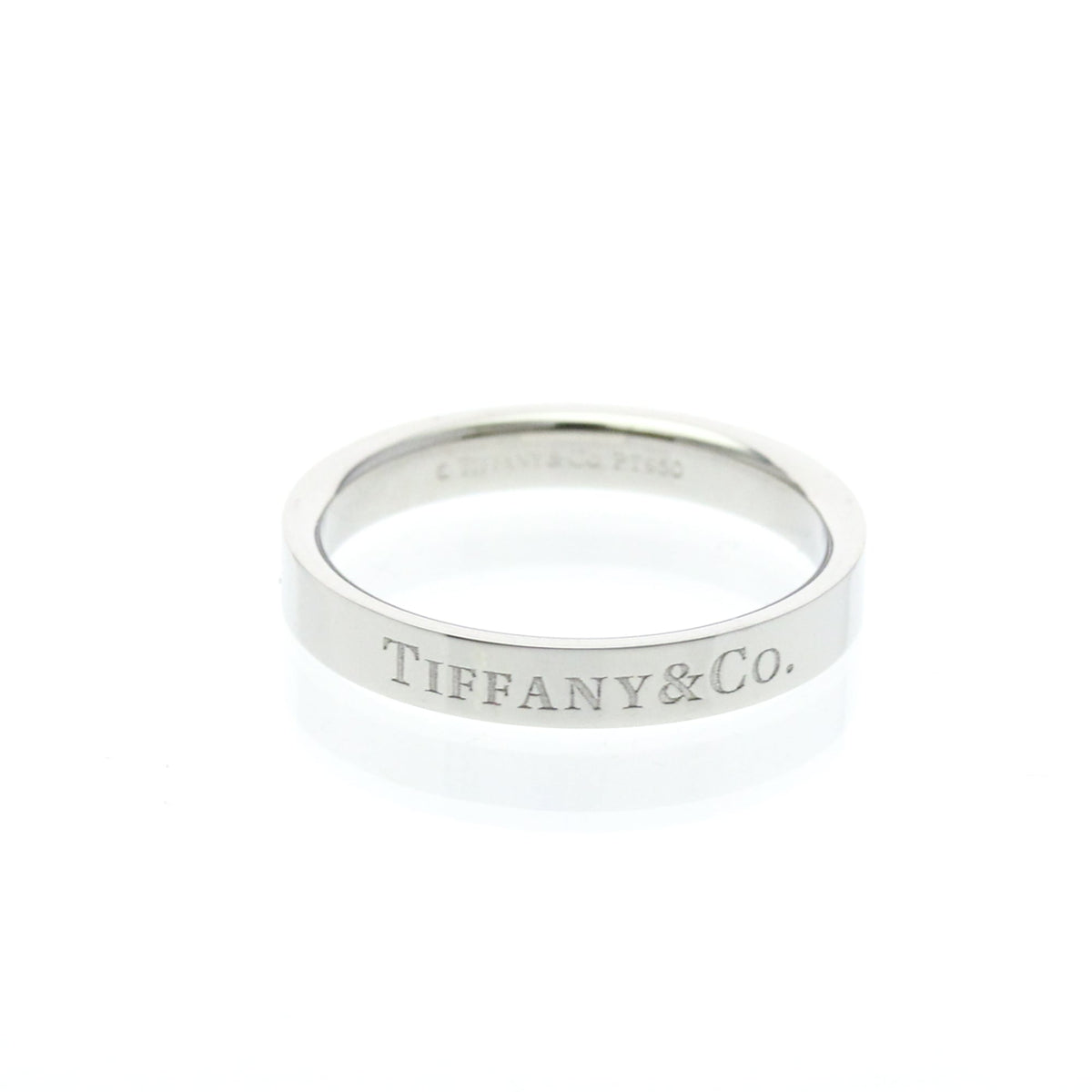 Tiffany & Co. Flat Platinum Silver Bijoux