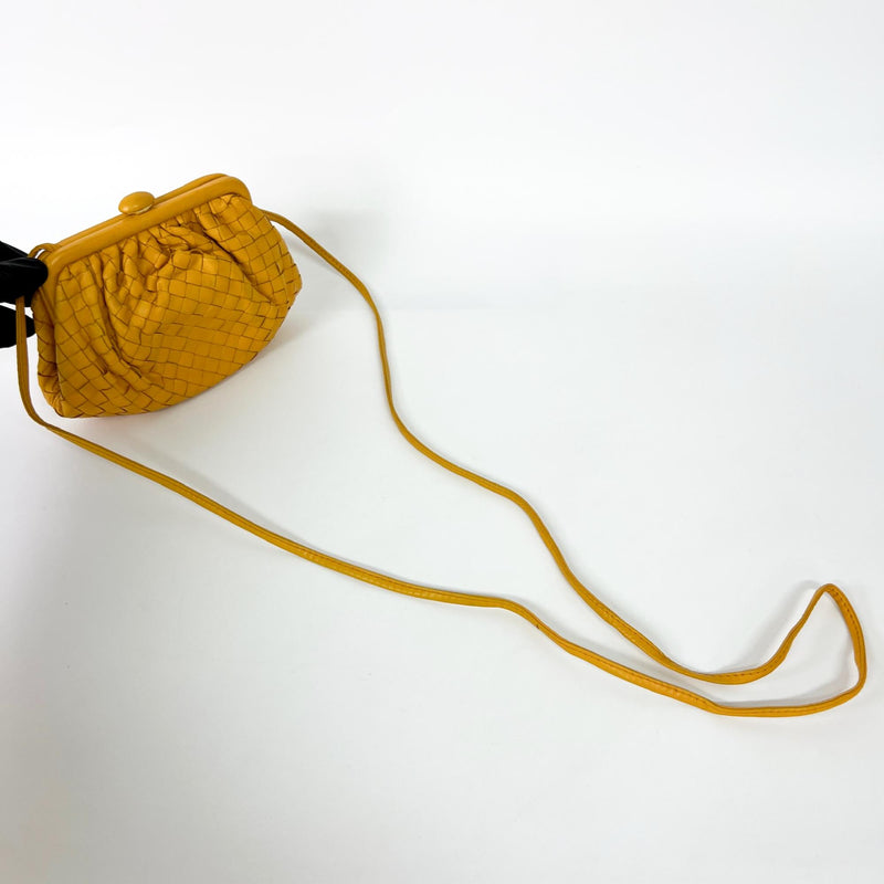Bottega Veneta The Pouch Intrecciato Nappa Yellow Other