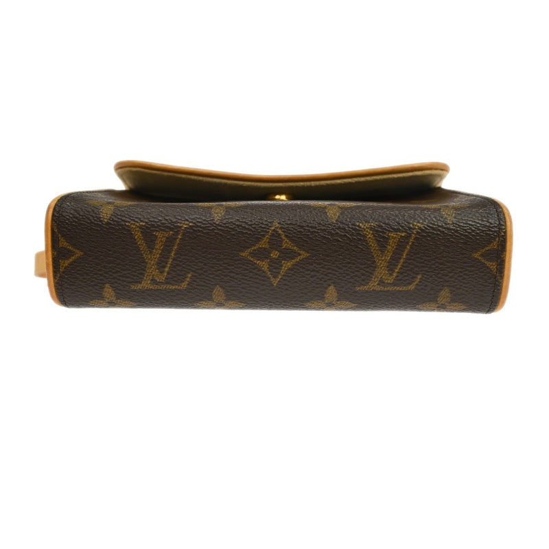 Louis Vuitton Florentine Waist Monogram Canvas Brown Bag