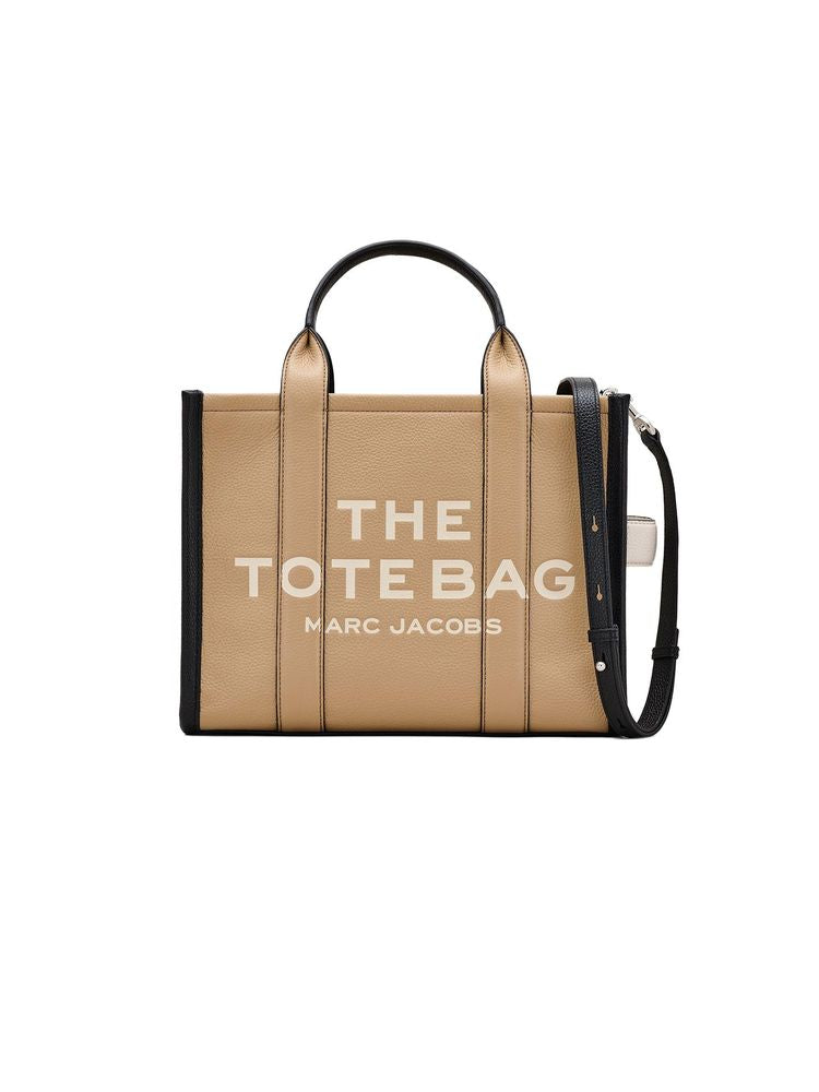 Marc Jacobs Tote Bag — Beige Leather