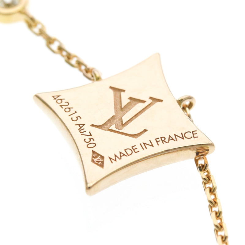 Louis Vuitton Blossom Bb Star Pendant 18k Rose Gold With Diamond And Mother Of Pearl Pink_gold Bijoux