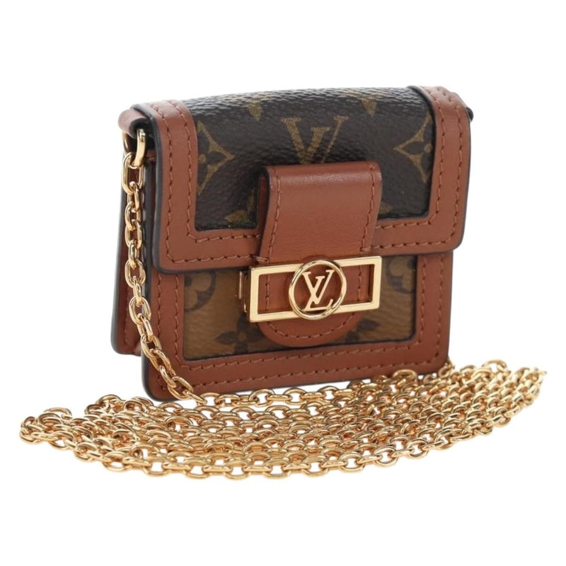 Louis Vuitton Dauphine Reverse Monogram Canvas Brown Bag
