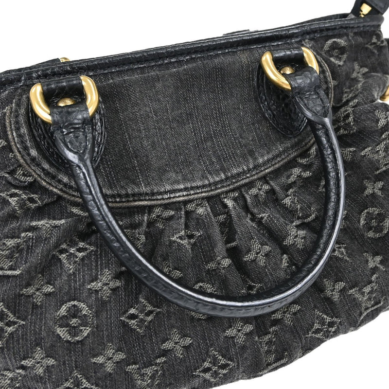 Louis Vuitton Neo Cabby Monogram Denim Black Denim_jeans Bag