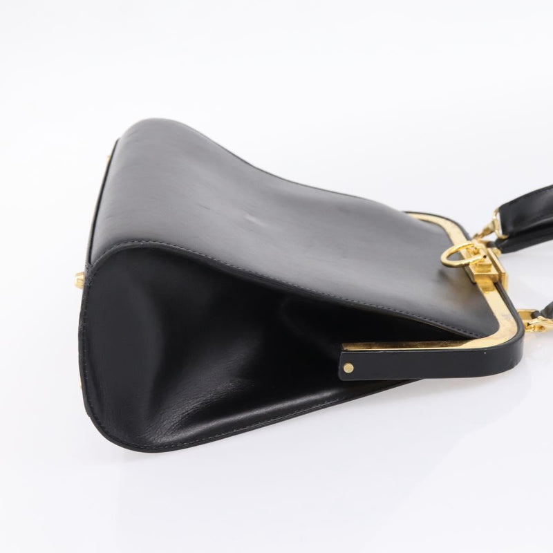 Christian Dior Shoulder Leather Black Bag