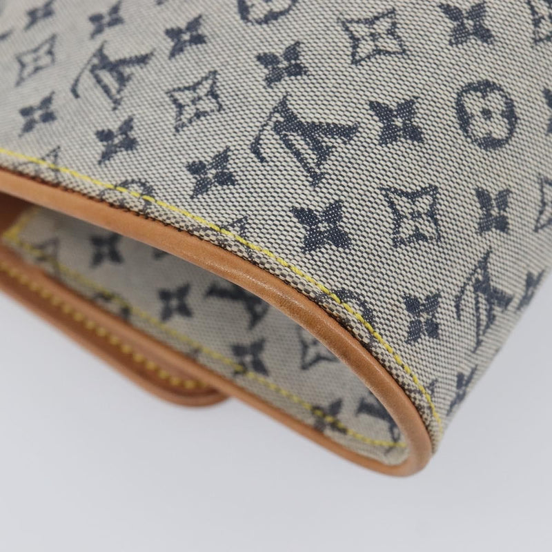Louis Vuitton Camille Mini Lin Blue Canvas Bag