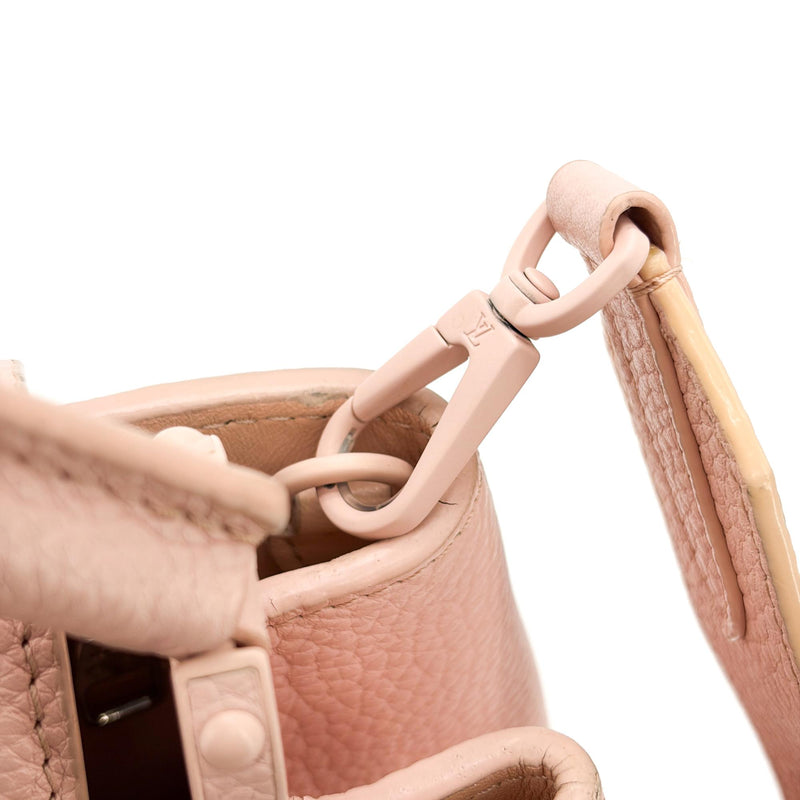 Louis Vuitton Flower Chain Capucines Leather Beige Bag