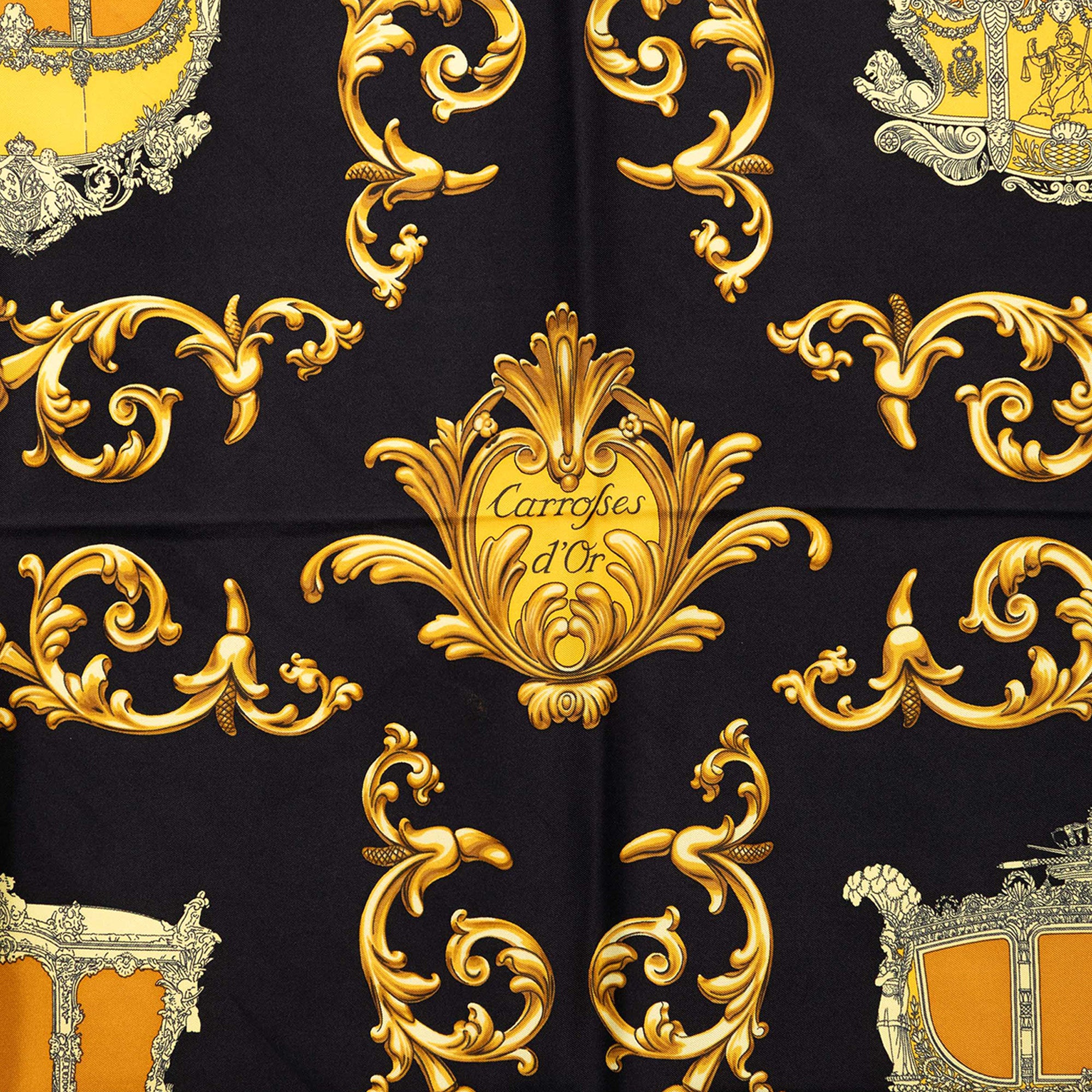 Carrosses d Or Silk Scarf - Image 2