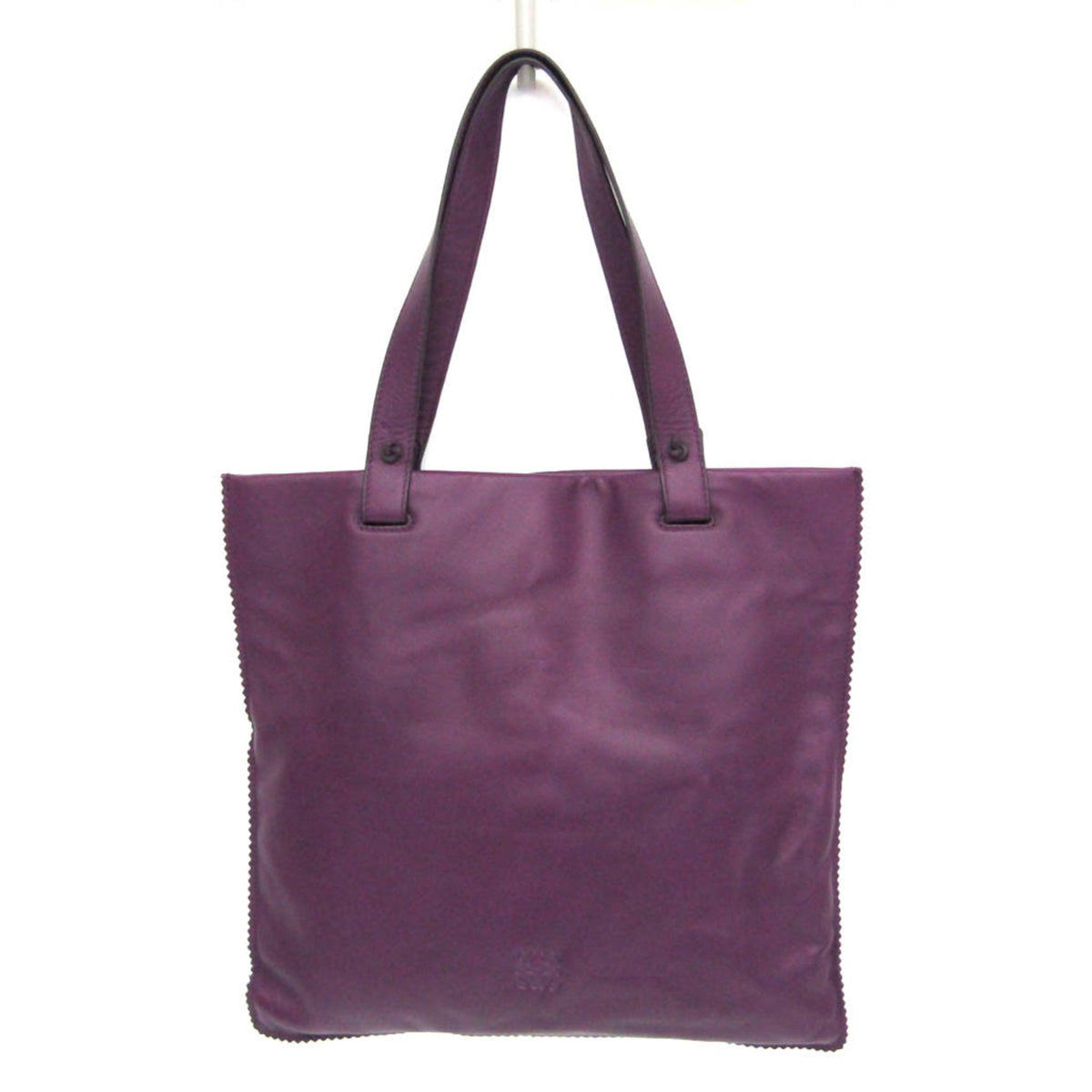 Loewe Anagram Leather Purple Bag