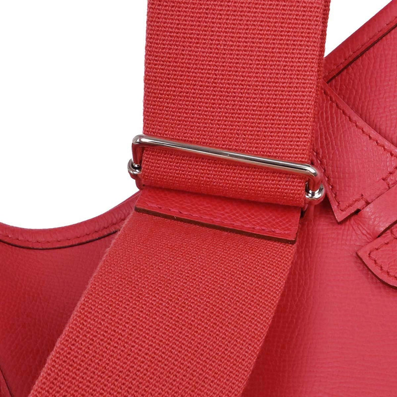 Hermes Evelyne Bag Gen Iii Epsom Red Leather