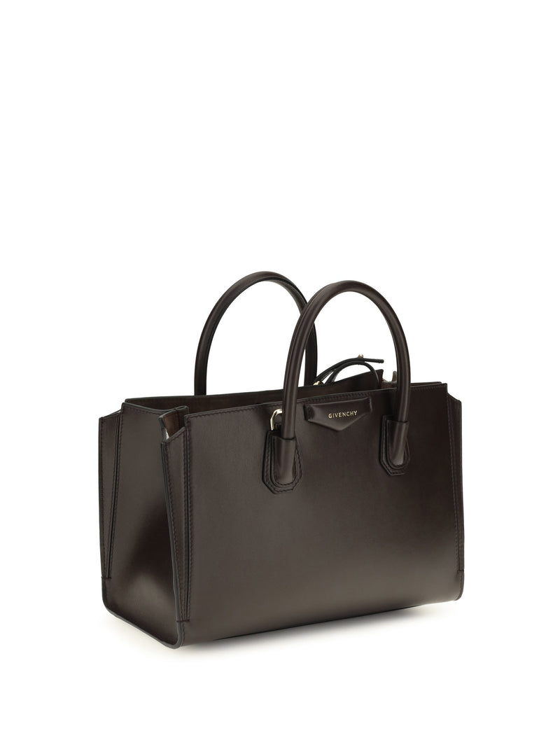 Givenchy Antigona Shoulder Bag — Black Calf Leather Bos Taurus