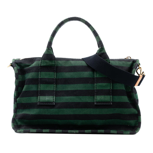 Canvas Canapa Righe Striped Satchel - Image 1