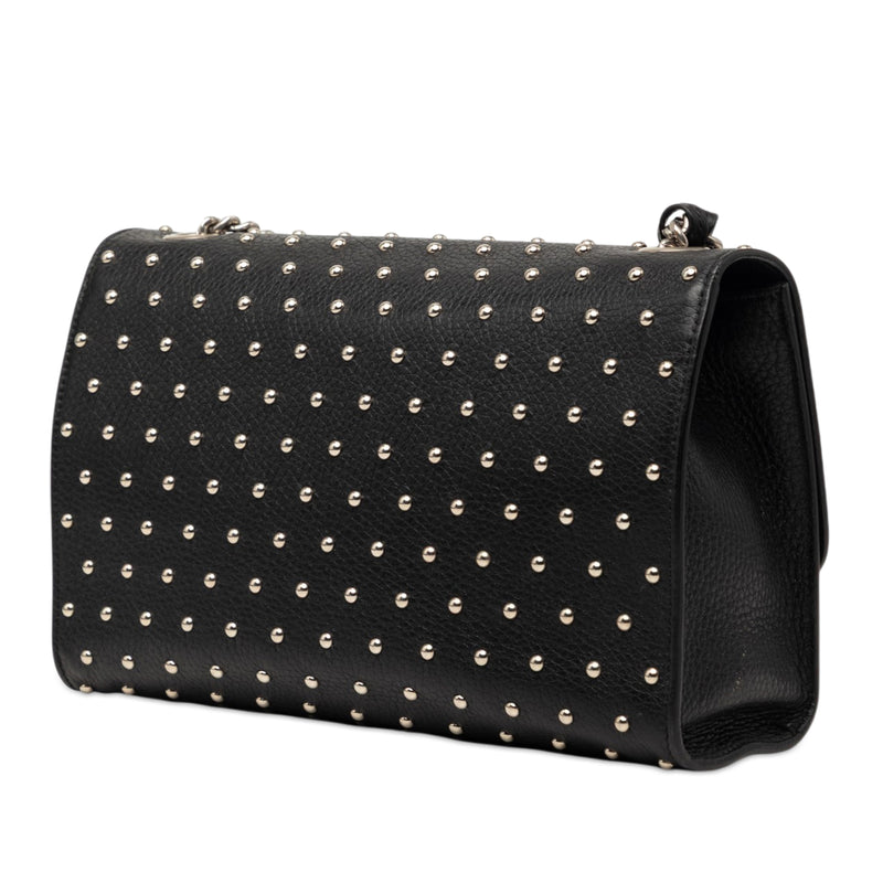 Medium Studded Leather Miss Bamboo Crossbody - Image 2