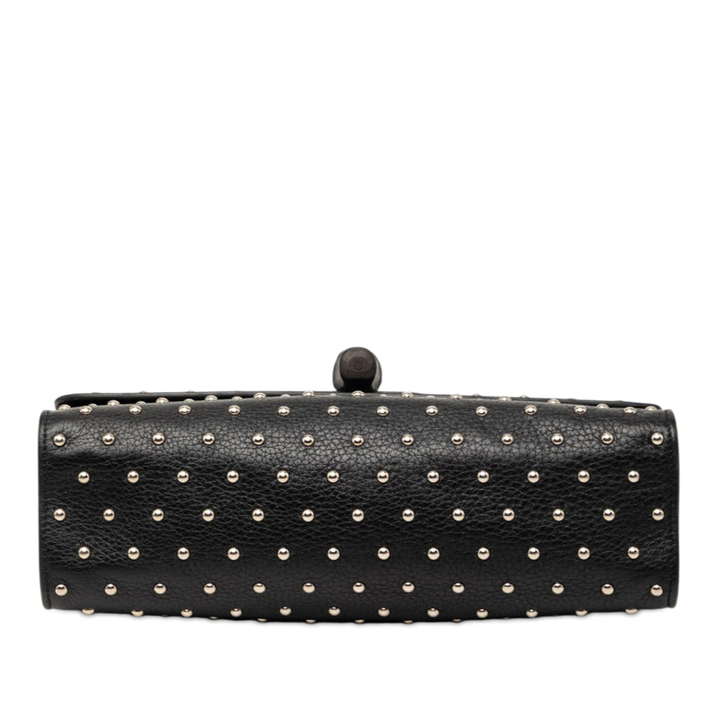Medium Studded Leather Miss Bamboo Crossbody - Image 3