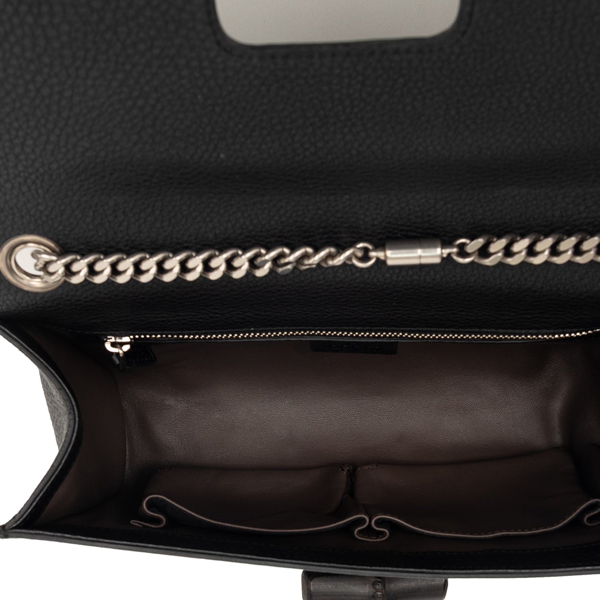 Medium Studded Leather Miss Bamboo Crossbody - Image 4