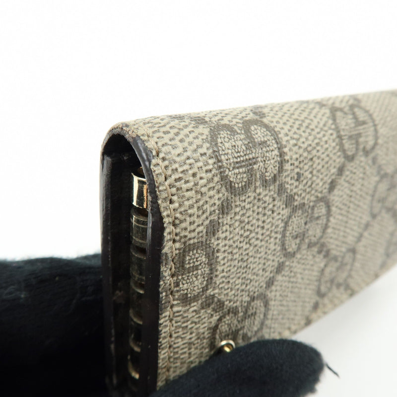 Gucci Interlocking G French Gg Coated Canvas Beige Accessory