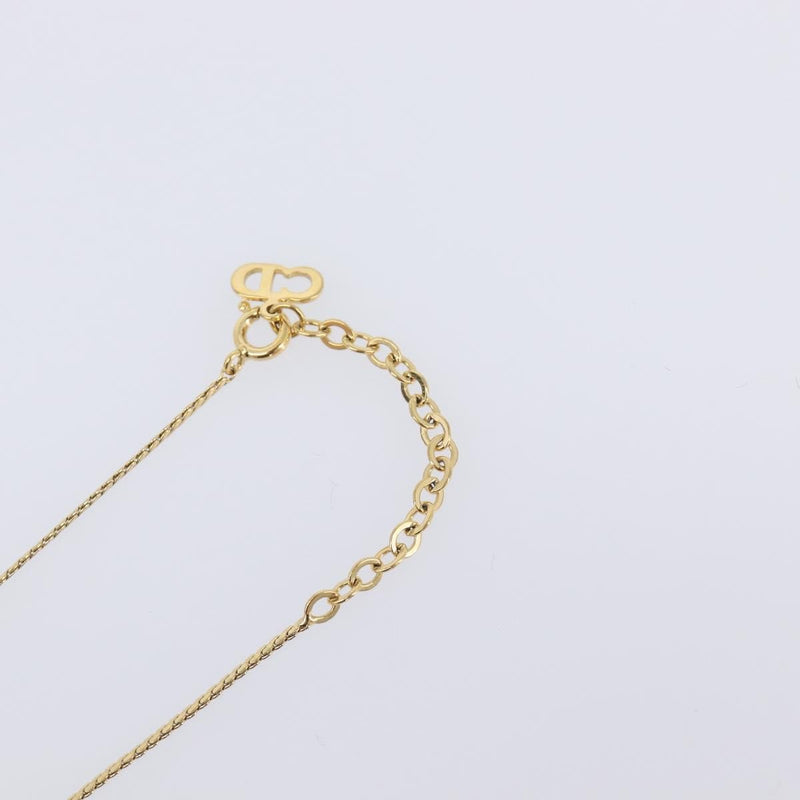 Christian Dior Cd Pendant Metal Gold Bijoux