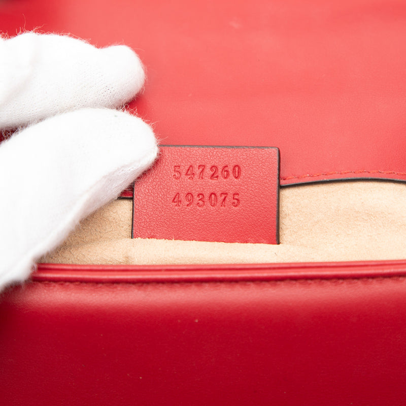 Mini GG Marmont Matelasse Leather Top Handle Bag - Image 6