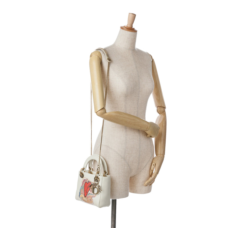 DiorAmour Niki De Saint Phalle Mini Calfskin Lady Dior - Image 14