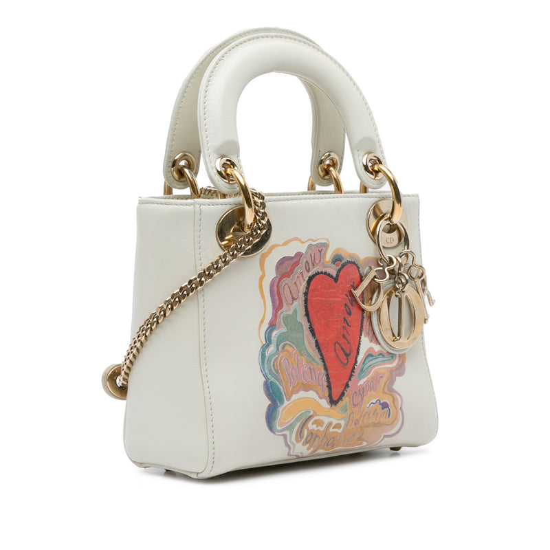 DiorAmour Niki De Saint Phalle Mini Calfskin Lady Dior - Image 2
